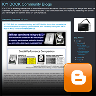 ICY DOCK Blogger sample image