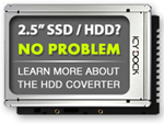 logo en savoir plus sur les adaptateurs de HDD
