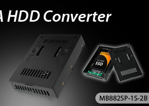 MB882SP-1S-2B 2.5" to 3.5" SSD & SATA Hard Drive Converter 