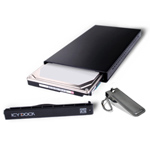 MB663UB-1SB-1 Ultra Slim Portable Enclosure with Built-in USB Cable