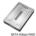 Full Metal Dual 2.5" SATA HDD / SSD to 3.5" SATA HDD RAID Converter / Mounting Kit 
for Internal 3.5” Drive Bay