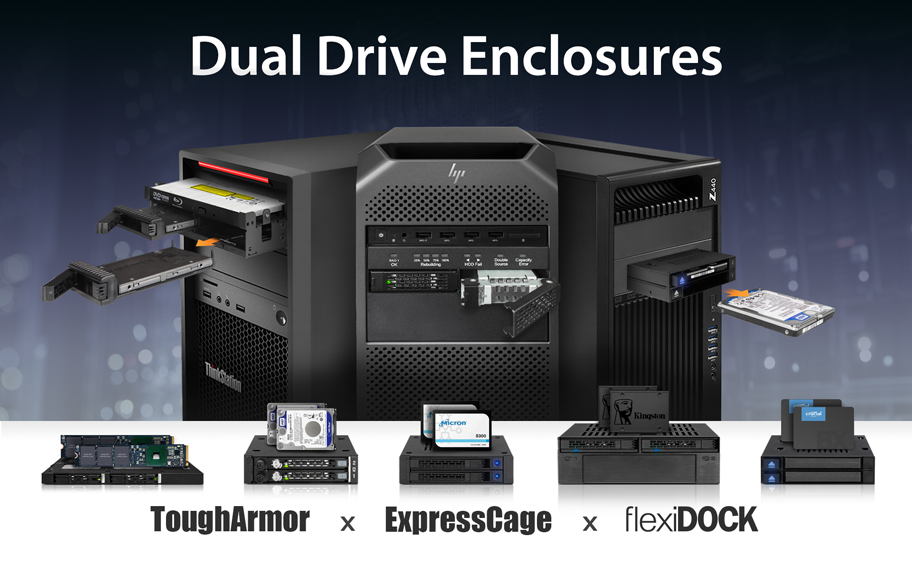 Dual Drive Enclosures