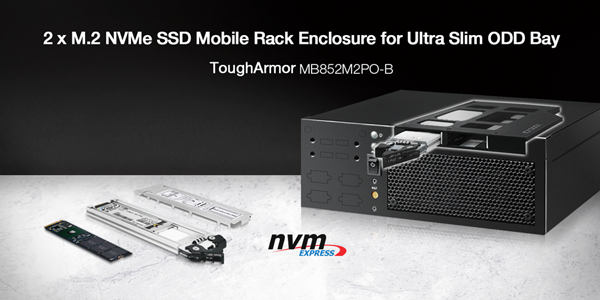MB852M2PO-B_ToughArmor Series_REMOVABLE U.2 / M.2 SSD 