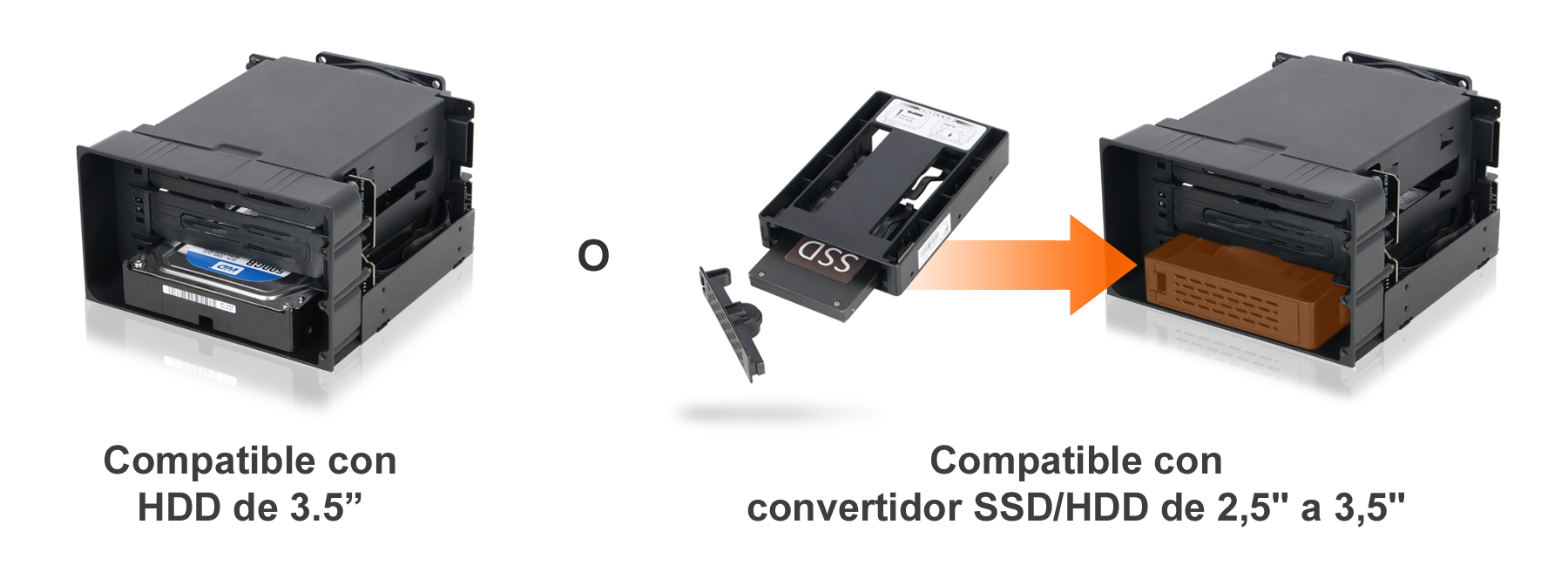 Foto del convertidor opcional compatible con el MB830SP-B: el MB882SP-3B